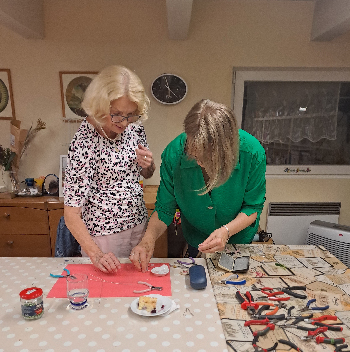 Náramky z drôtikových špirál